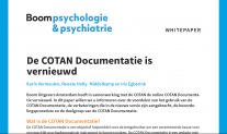 Whitepaper 'De COTAN documentatie is vernieuwd' 