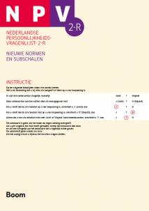 NPV-2-R: Zelfscorende formulieren 