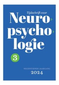 Omslag Tijdschrift voor Neuropsychologie nummer 3 2024